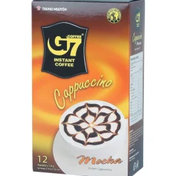 Trung Nguyen G7 Cappuccino Mocha pikakahvi 12 x 18 g annospakkausta