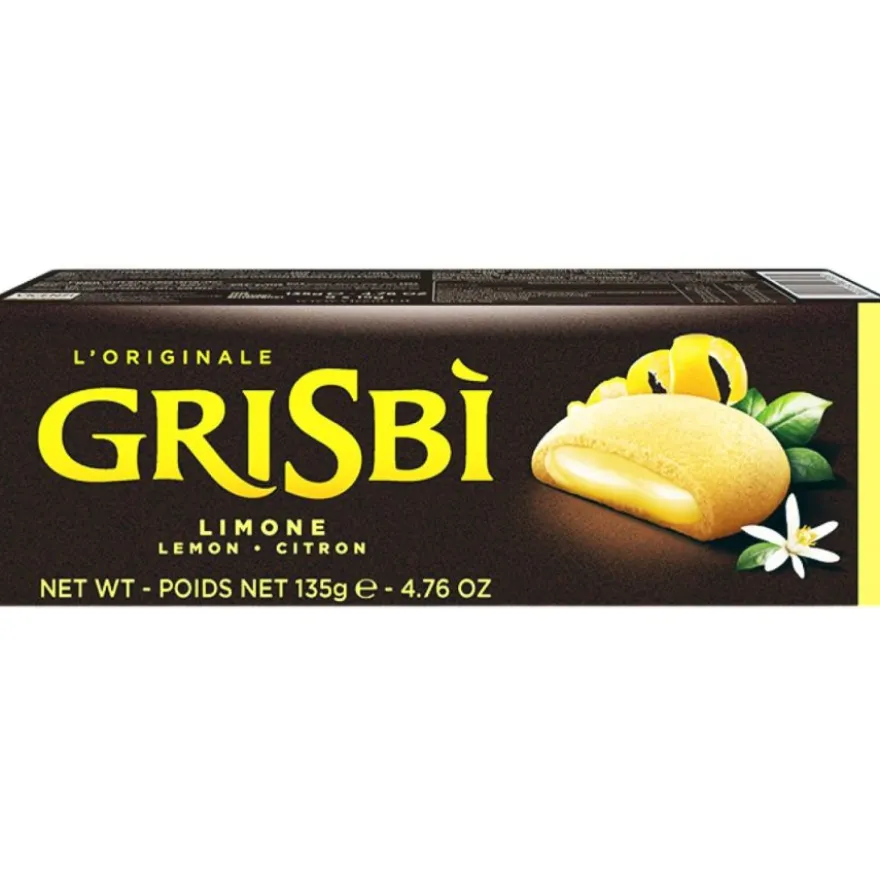 Vicenzi Grisbì pikkuleivonnaiset sitruunakreemitäytteellä 135 g