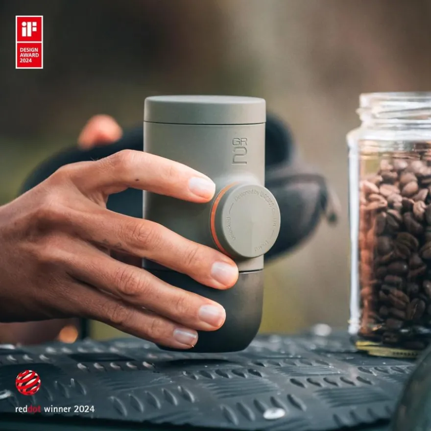Wacaco Minipresso GR2 Ground kannettava espressokeitin