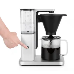 Wilfa Zense Alux kahvinkeitin CM108BA-A125 1,25 l, harjattu alumiini
